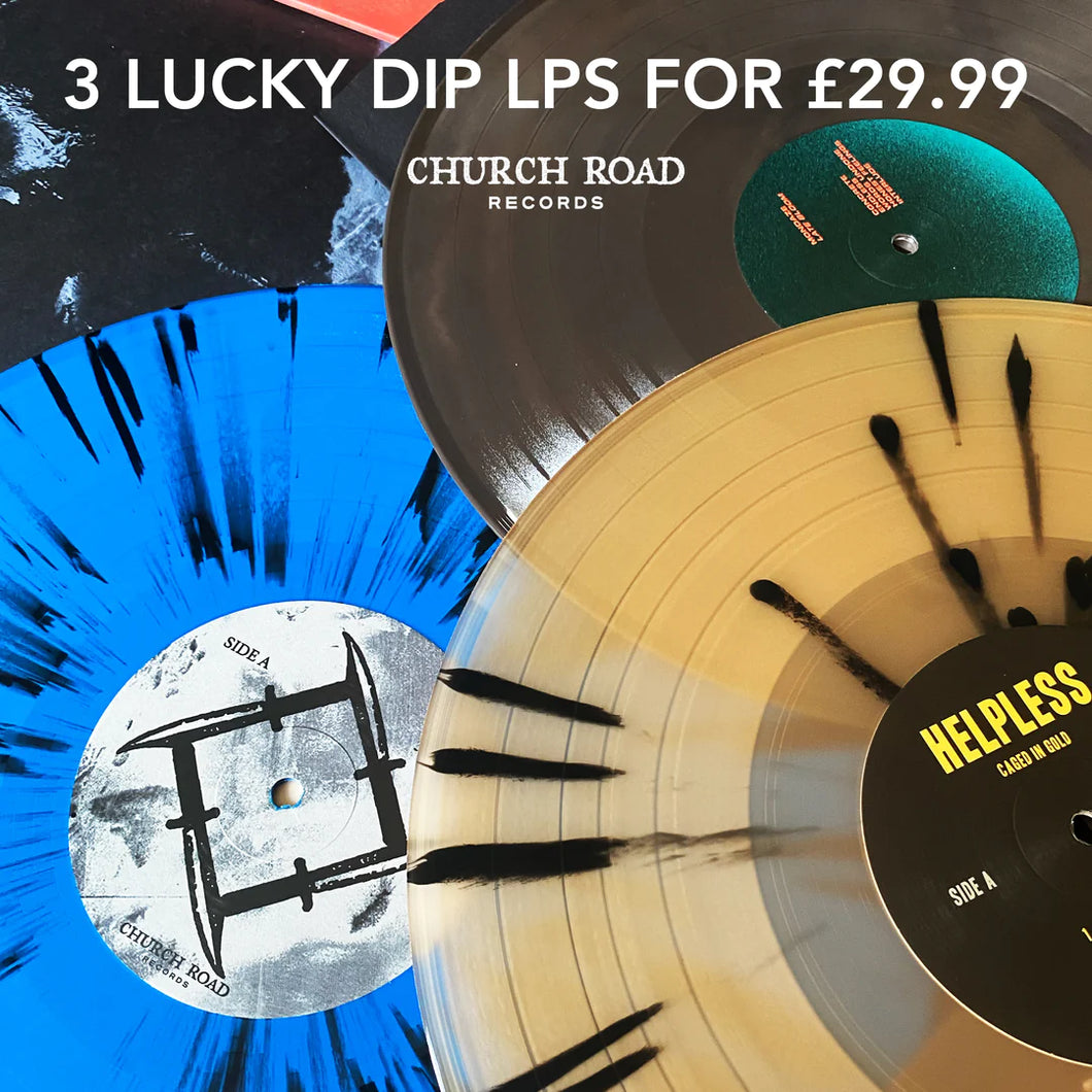 3 lucky dip LPs for £29.99