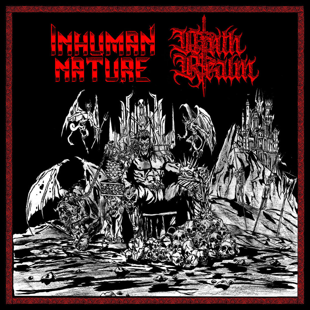Inhuman Nature / Ninth Realm split LP